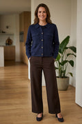Shop the look: navy vest + pantalon