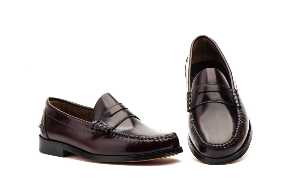 Penny loafers zwart